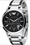 BRAND NEW GENTS EMPORIO ARMANI WATCH _AR2434, COMPLETE WITH ORIGINAL PACKAGING AND CERTIFICATE