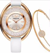 BRAND NEW LADIES SWAROVSKI WATCH 5414705, COMPLETE WITH ALL ORIGINAL PACKAGING, MANUALS AND SPARE