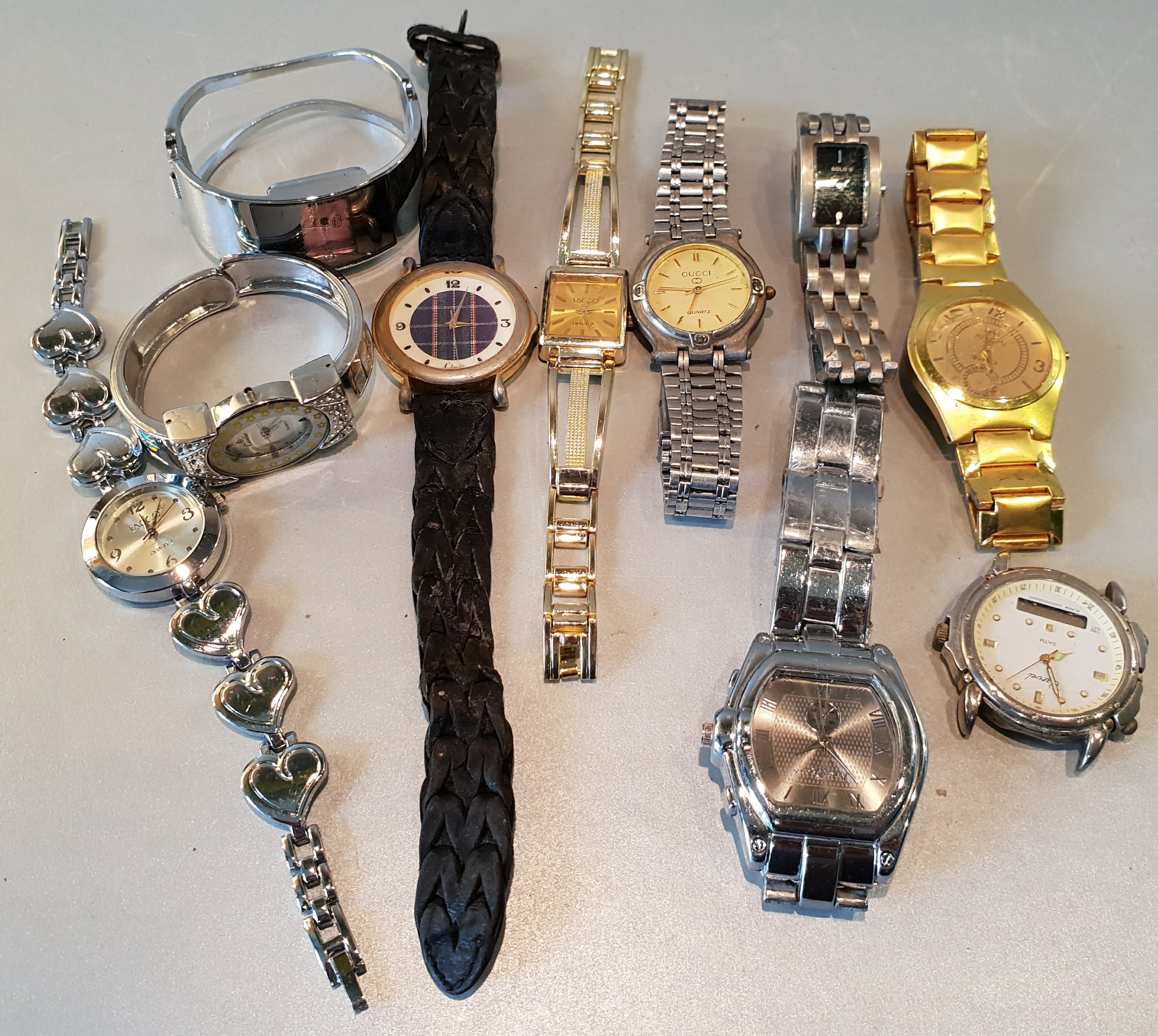 Vintage Retro Parcel of 10 Assorted Watches NO RESERVE