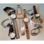 Vintage Retro Parcel of 10 Assorted Watches NO RESERVE