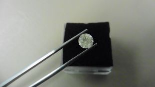 1.01ct Brilliant Cut Diamond, Enhanced stone. K colour, I1 clarity.