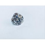 5.05ct cushion shape diamond,EGL certification number EGL1516732336,D Colour,VS2 Clarity,Excellent