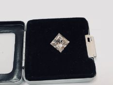 7.82ct Princes Cut Diamond,natural untreated EGL certification EGL1516732452,K colour SI2 clarity,
