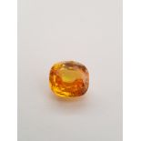 10.80Ct Yellow Sapphire