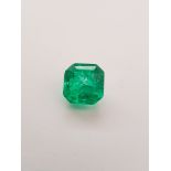 Natural Green Emerald Shape Zambian