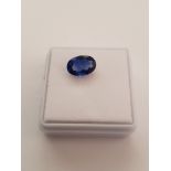 Natural Kashmiri Blue Sapphire