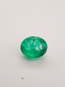 9.80 Cts. Awesome Natural Green Emerald