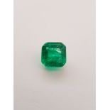 Awesome 5.65 Cts. Natural Green Emerald