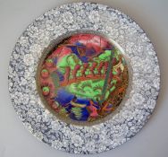Wedgwood Fairyland Lustre 'Roc Centre' Lincoln plate