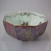 Wedgwood Fairyland Lustre Octagonal Bowl - 'Firbolgs'