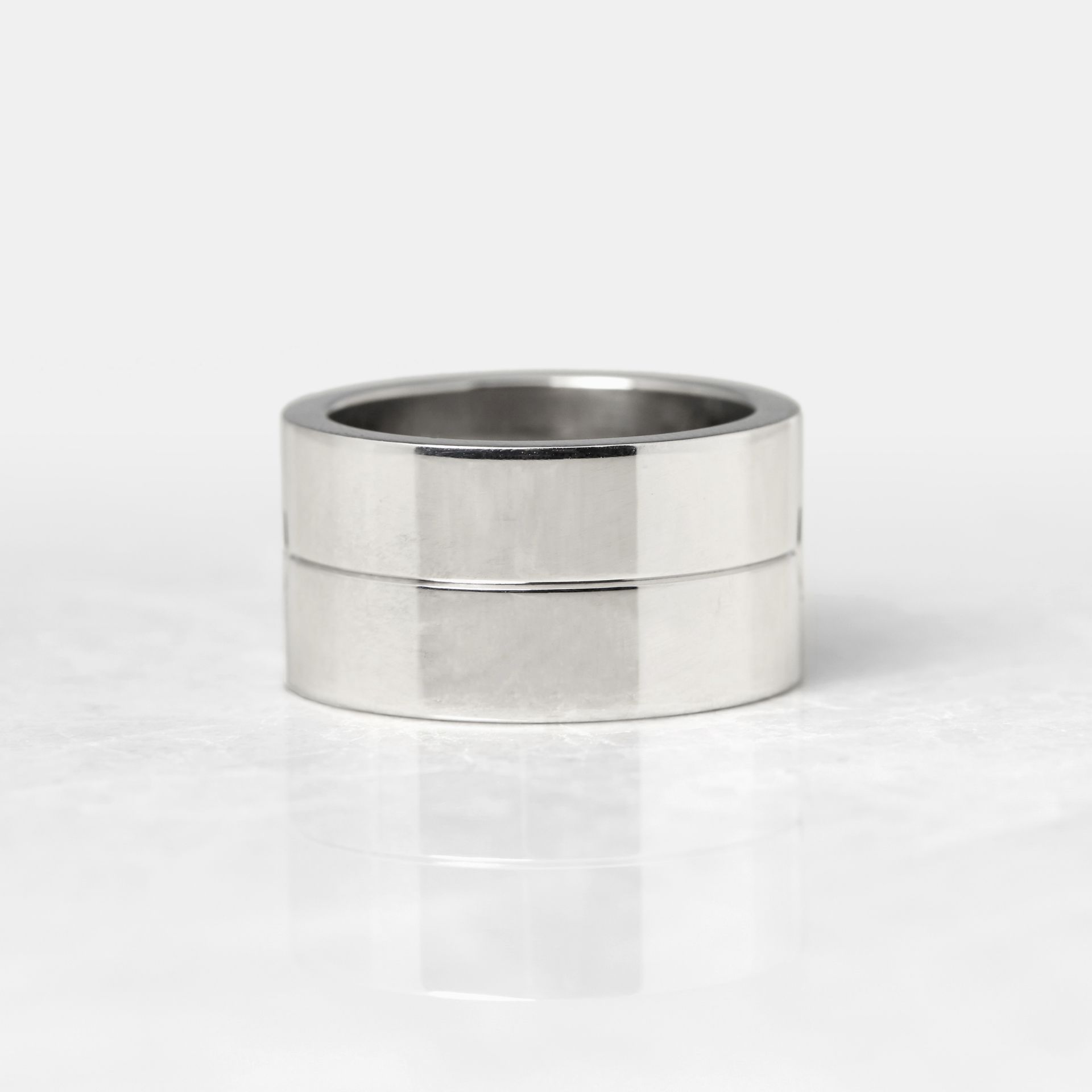 Cartier 18k White Gold High Love Ring - Image 3 of 8