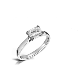 A Brand New Emerald Cut Diamond Solitaire 1.35 carat