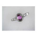 A New Pink Sapphire and Diamond Ring