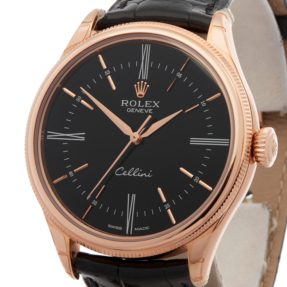 Rolex Cellini 18K Rose Gold - 50505