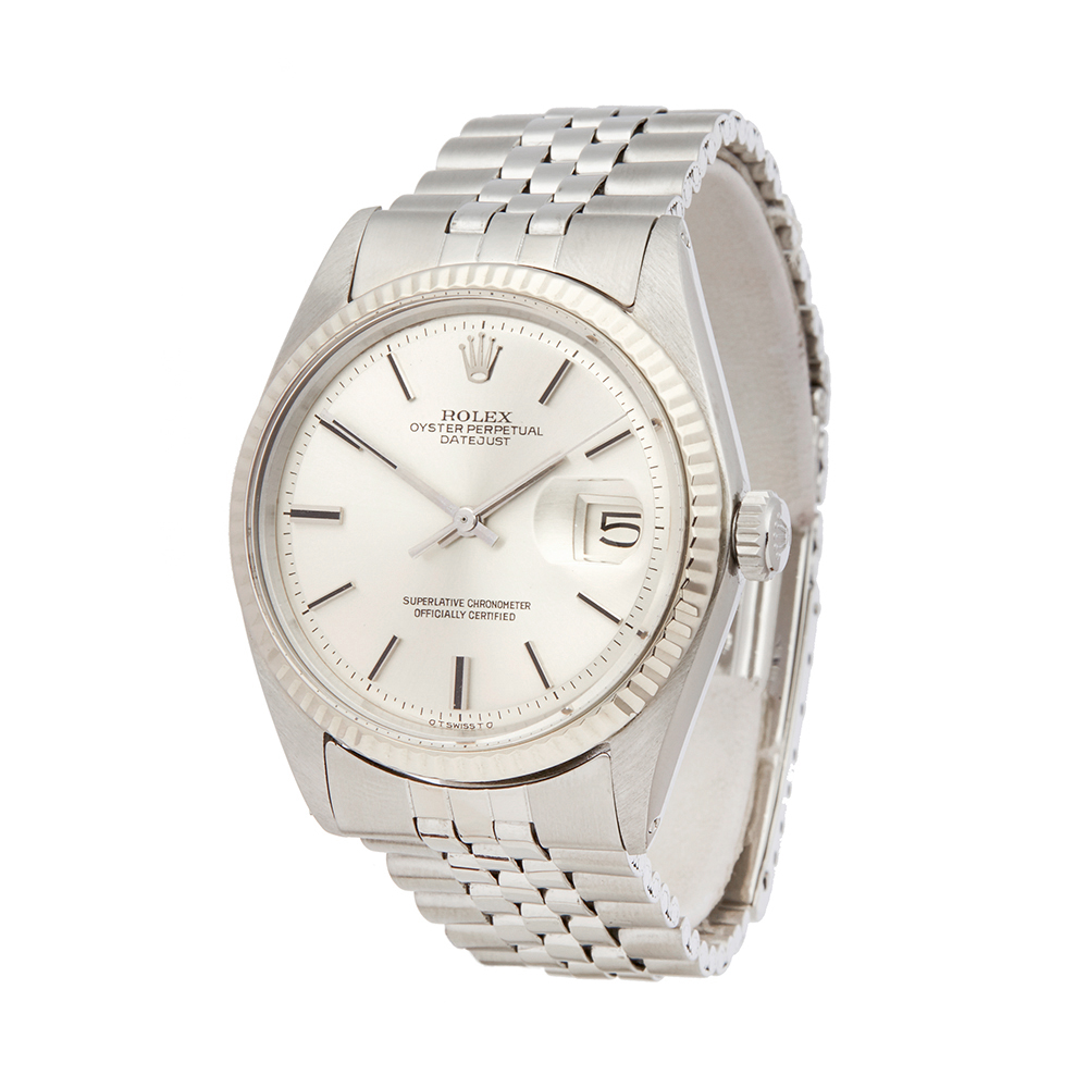 Rolex Datejust 36 Stainless Steel & 18K White Gold - 1601