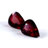 GRS Certified 3.18 ct. Untreated Ruby Pair - MOZAMBIQUE