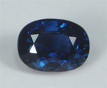 GIA Certified 2.11 ct. Royal Blue Sapphire - BURMA
