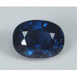 GIA Certified 2.11 ct. Royal Blue Sapphire - BURMA