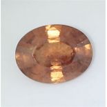 IGI Certified 1.29 ct. Brown Orange Sapphire - MADAGASCAR