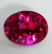 GIA certified 1.52 ct. Ruby - MOZAMBIQUE