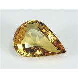 GIA Certified 6.21 ct. Untreated Yellow Sapphire - SRI LANKA