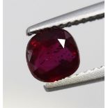 GIA Certified 1.01 ct. Untreated Ruby - MOZAMBIQUE