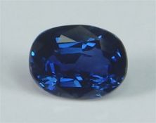 GIA Certified 1.01 ct. Untreated Blue Sapphire (Royal Blue) - BURMA