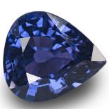 IGI Certified 2.33 ct. Untreated Deep Violetish Blue Sapphire - AFRICA