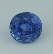 IGI Certified 3.10 ct. Blue Sapphire - SRI LANKA