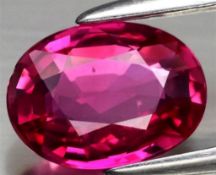 LOTUS Certified 1.01 ct. Ruby Untreated MOZAMBIQUE
