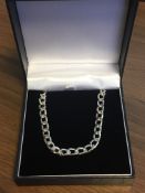 Sterling Silver Chain Stamped 925 and Hallmarked