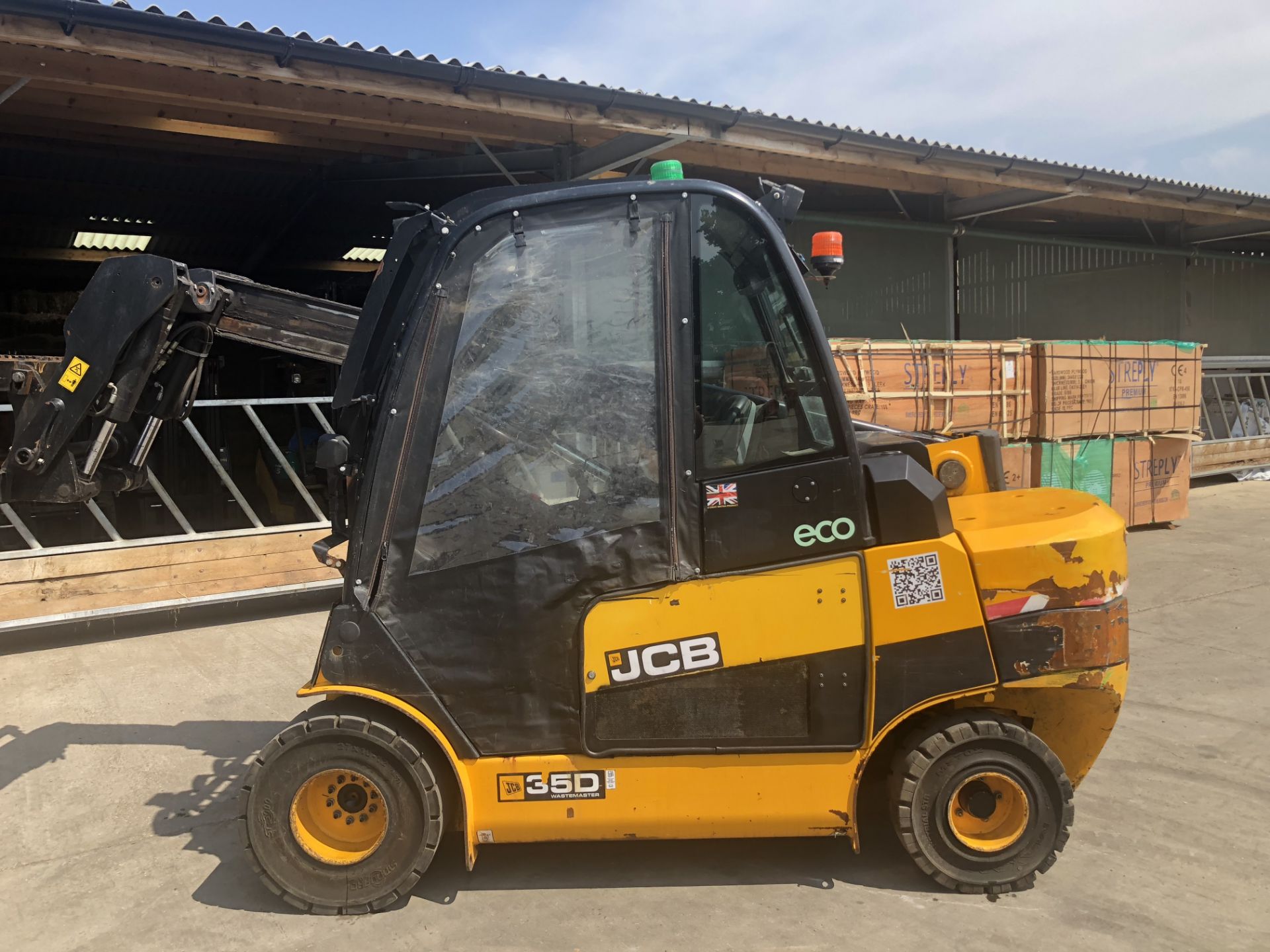 2014, JCB TELETRUK 35D WASTEMASTER