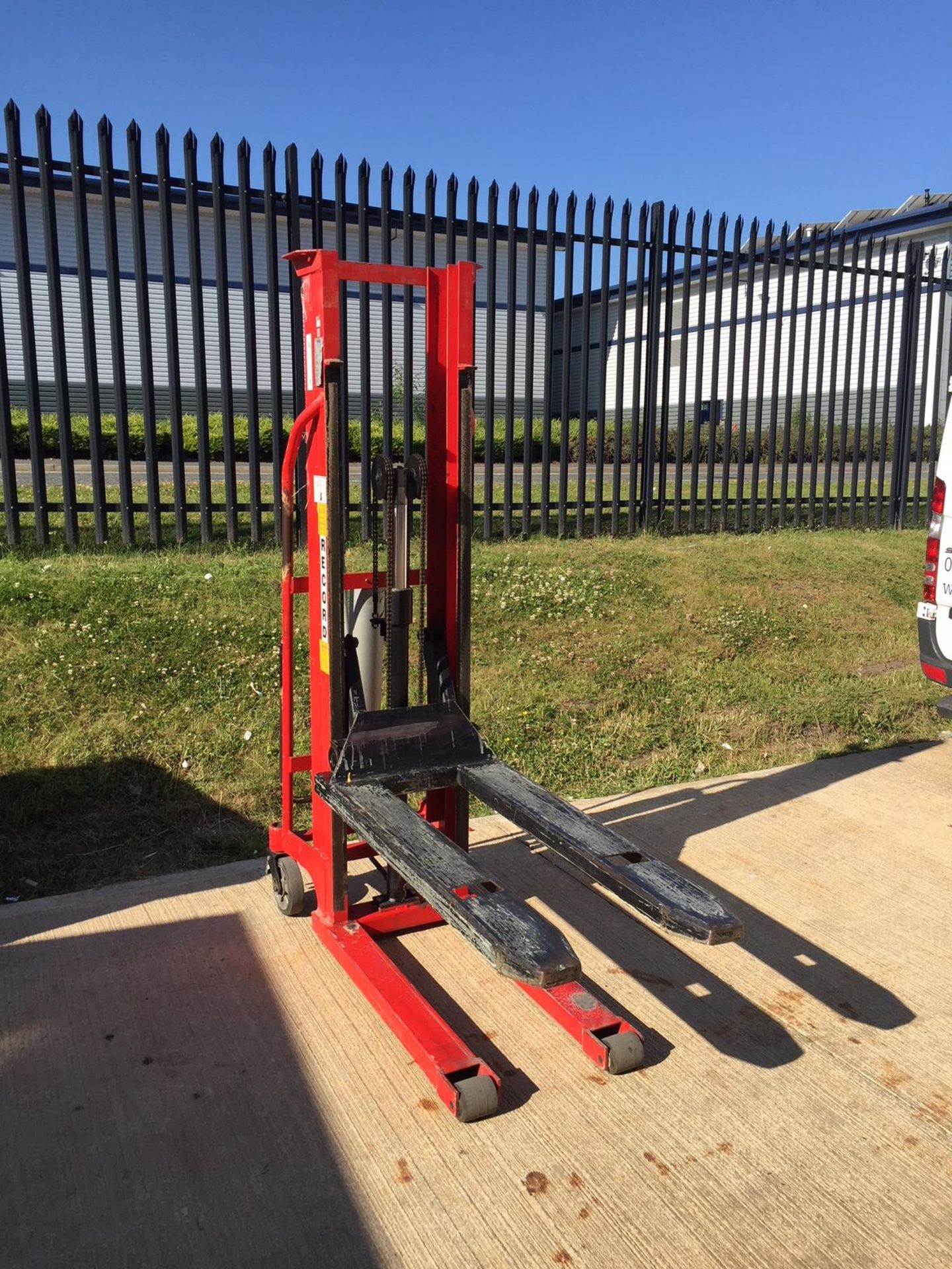 Record Manual Stacker - No VAT on hammer