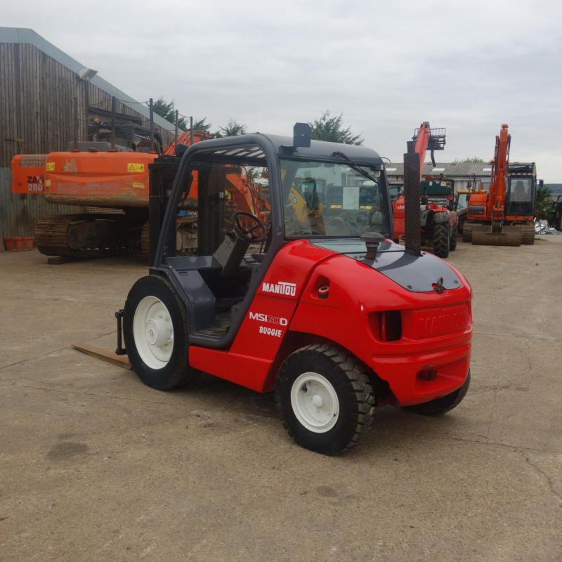 2008 Manitou MSI20D 3 Stage Mask Forklift