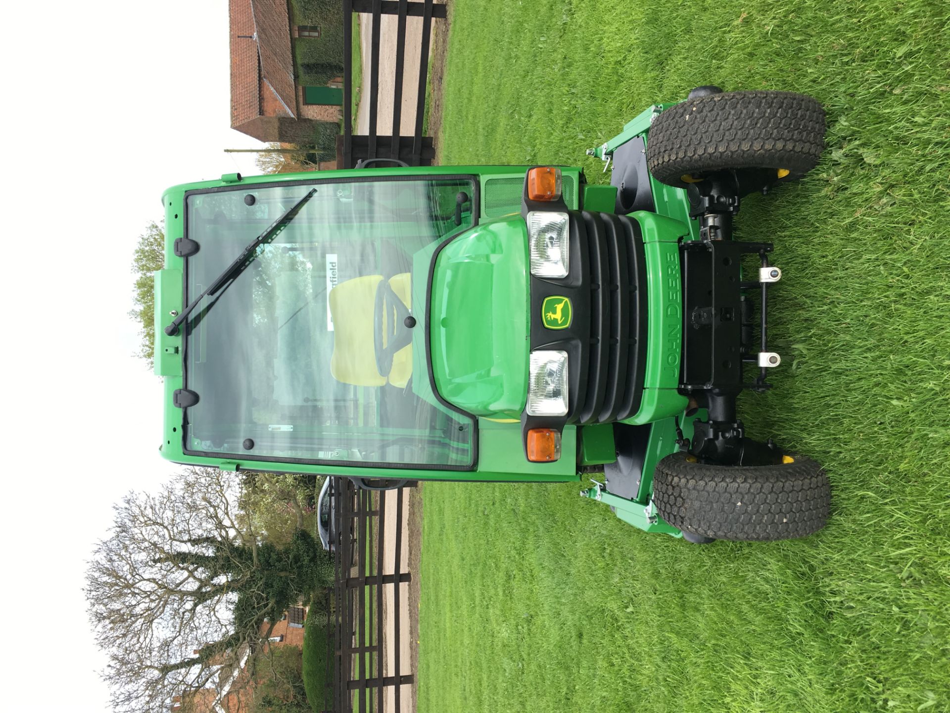 JOHN DEERE X748, DIESEL, YEAR 2011, 4x4, 60" CUT MOWER DECK - Image 5 of 7