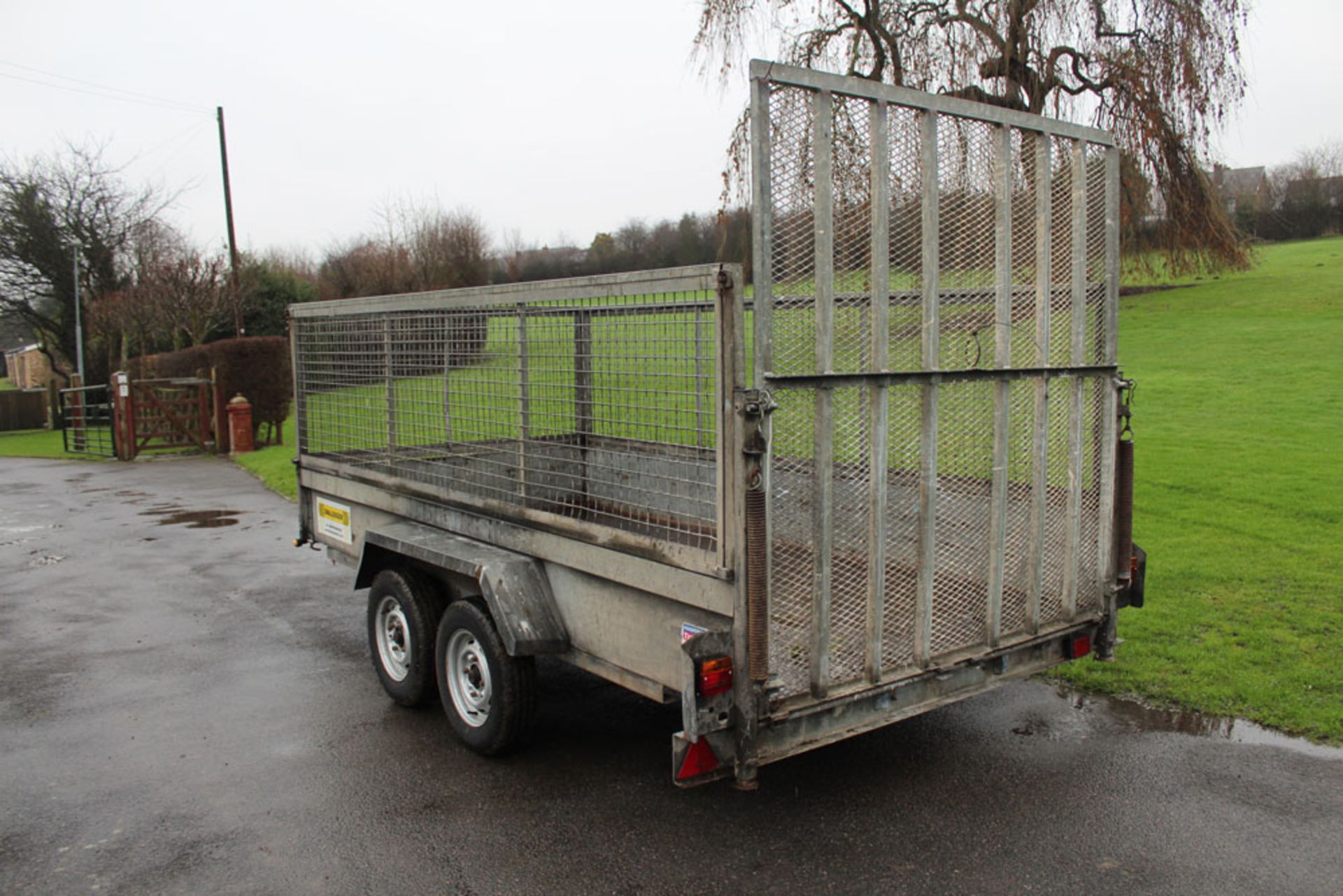 Indespension Twin Axle 2000kg Caged Trailer - Bild 3 aus 7