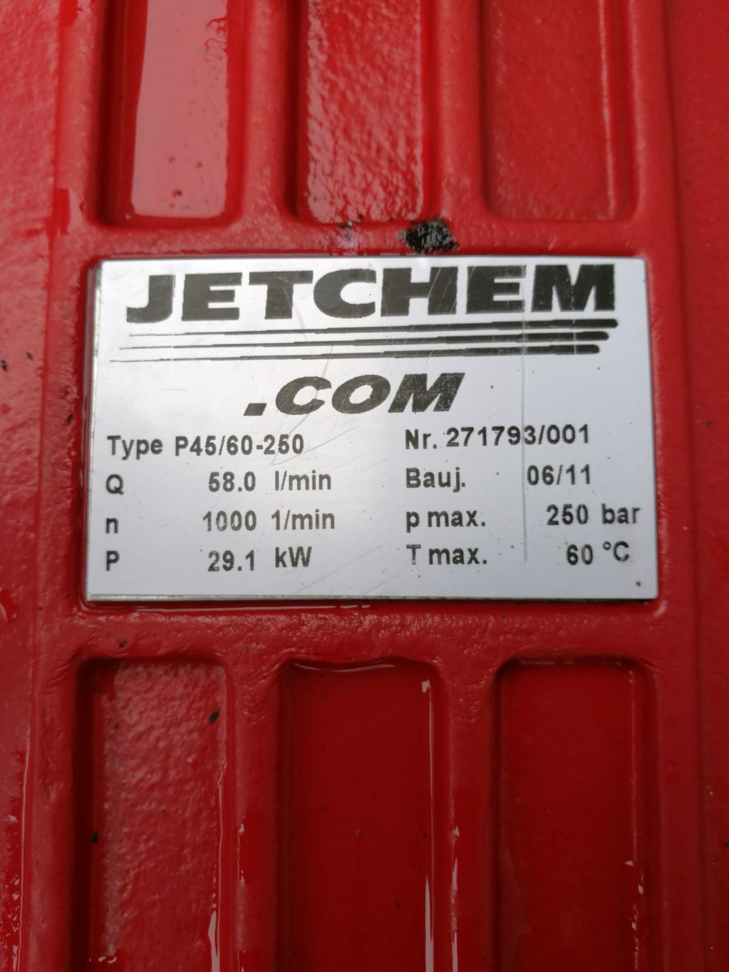 Jet Chem Van Pac Jetter No 25805 - Image 5 of 5