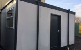 16'x9' Plastisol Office and Toilet Unit