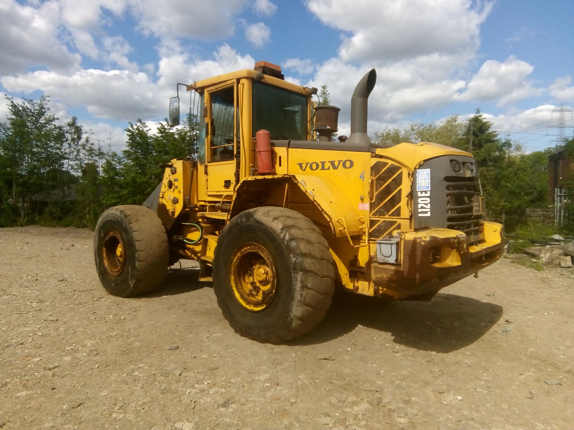 Volvo L120E Loading Shovel