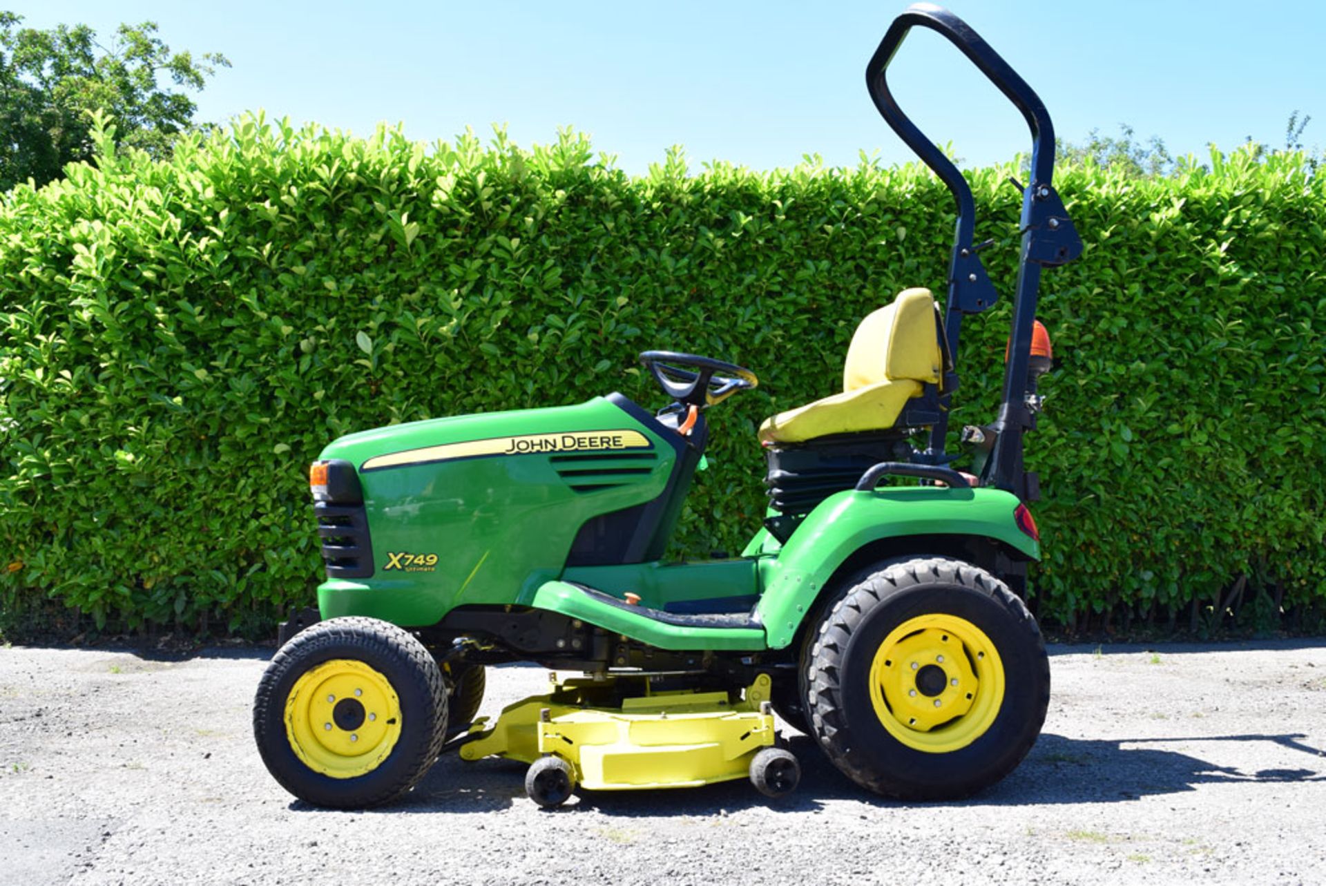 2011 John Deere X749 4 Wheel Steer Garden Tractor With 52" Rotary Deck - Image 7 of 11