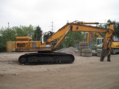 Hyundai Robex 320 Excavator with Scrap Shear