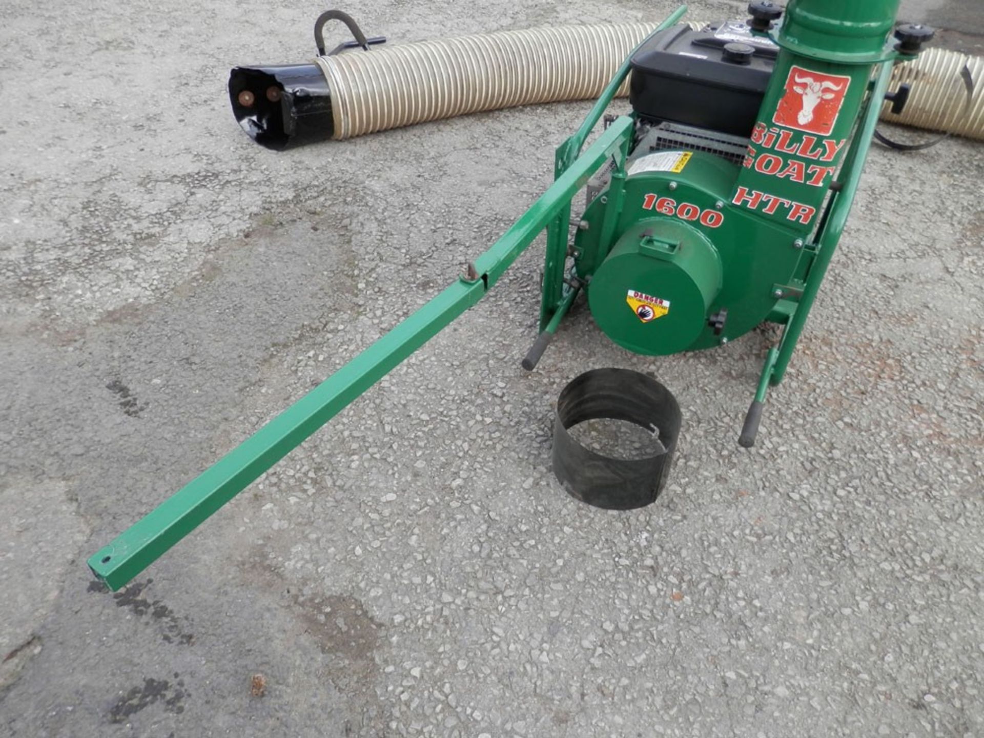 Billy Goat HTR 1600 Truck Loader Vacuum With Hose 16hp Engine - Image 7 of 9