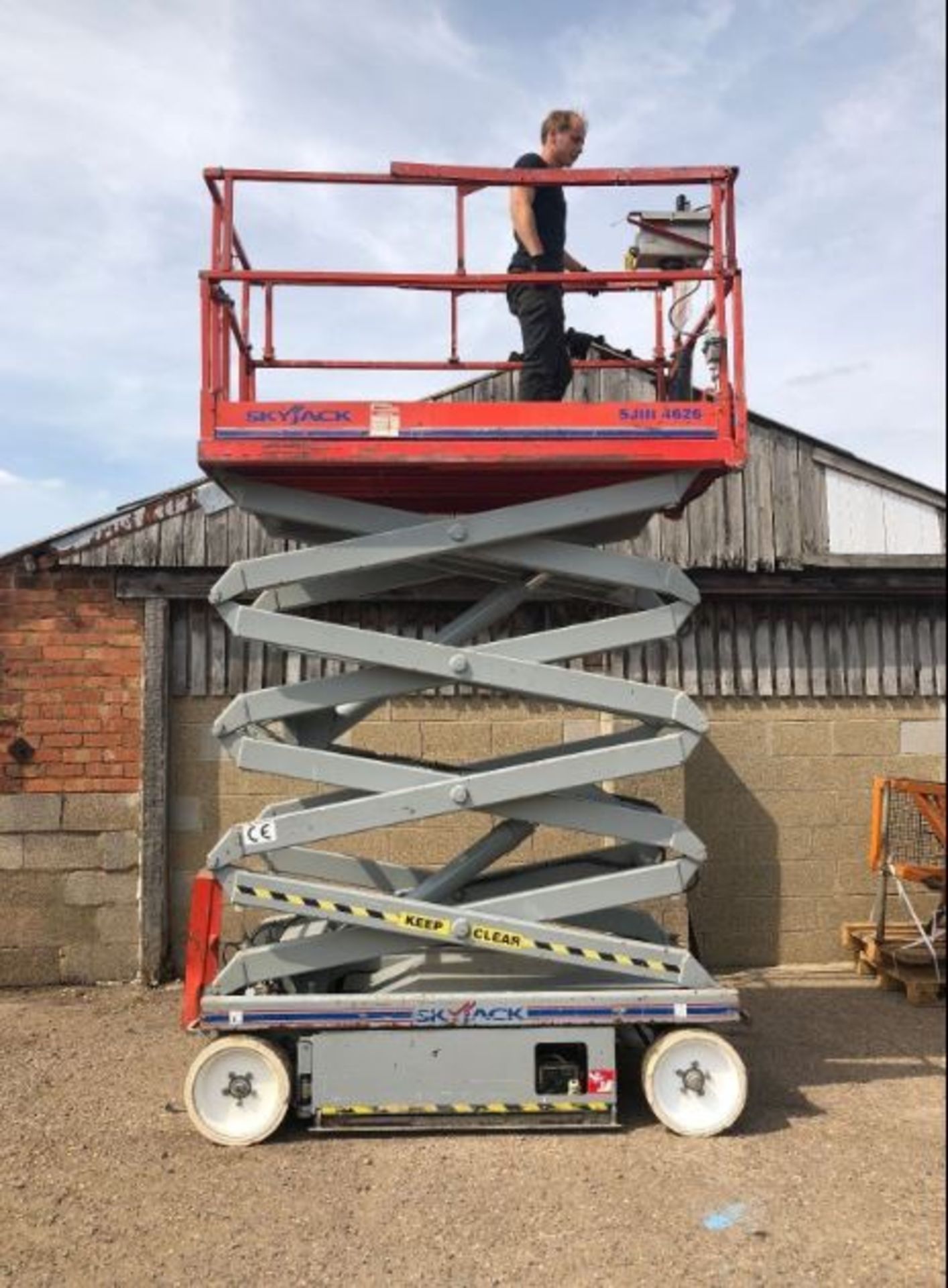 Skyjack Scissor Lift Access Platform - Image 2 of 3