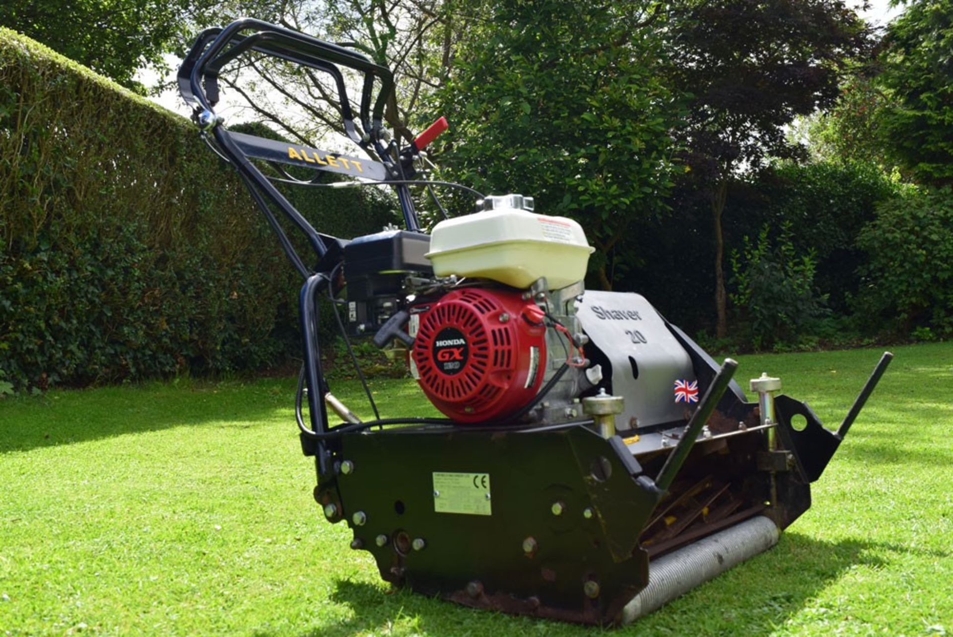 2012 Allett Shaver 20, 10 Blade Cylinder Mower With Grass Box - Bild 5 aus 9