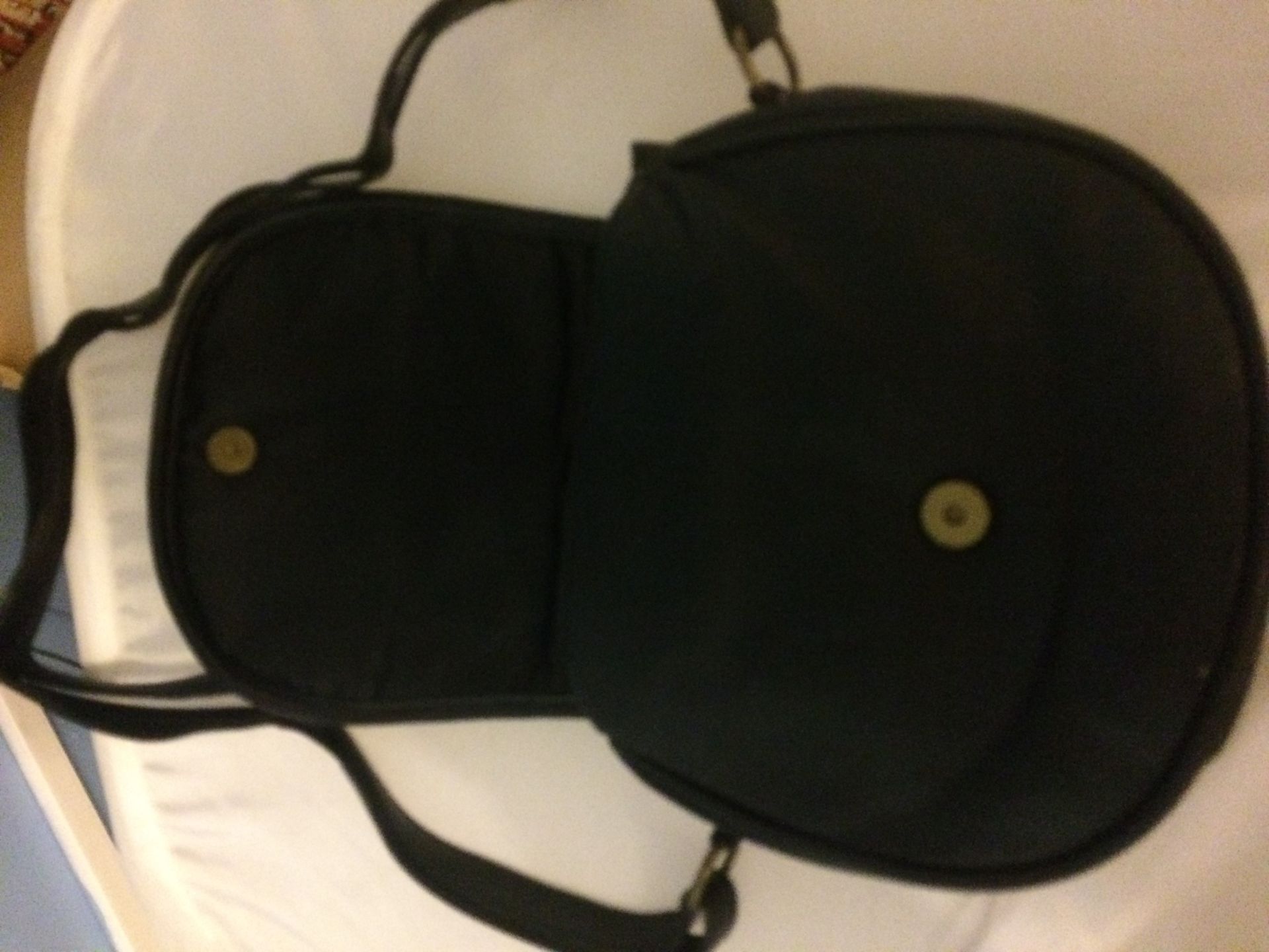 10 X Asos Black Colour Shoulder Bag - Image 3 of 3