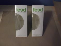 1 Bx Of 500 Eco Friendly Cardboard Sandwich Wedge