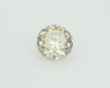Loose Diamond Natrual Fancy Light Yellow 1.10
