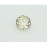 Loose Diamond Natrual Fancy Light Yellow 1.10