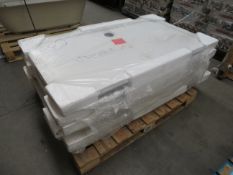 (C34) Pallet To Contain 6 X Brand New Lightweight Rectangular Stone Resin Shower Trays. Including: