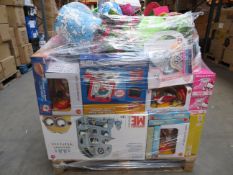 (Os29) Large Pallet To Contain 428 Items Of Various Brand New Items To Include: Dispicable Me Minion